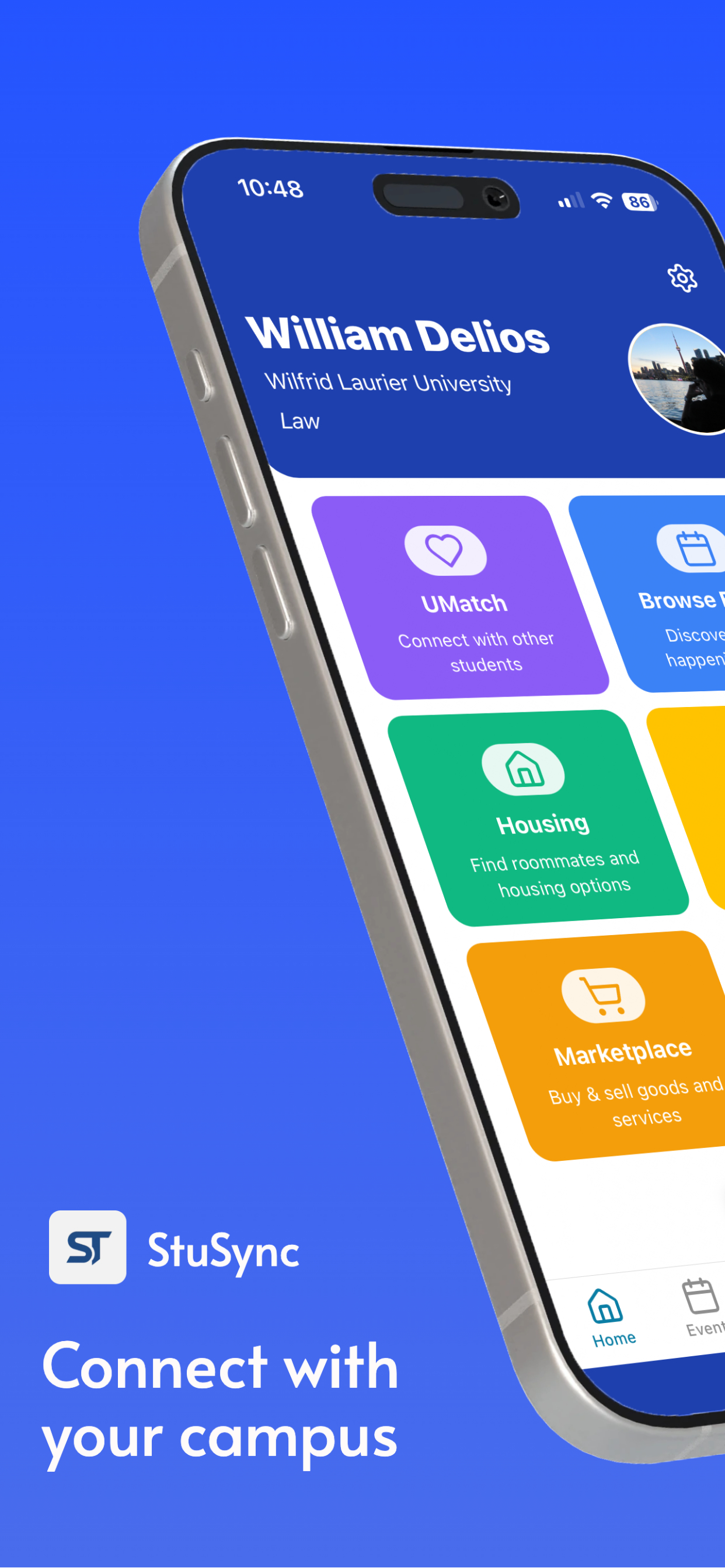 StuSync iOS preview 1