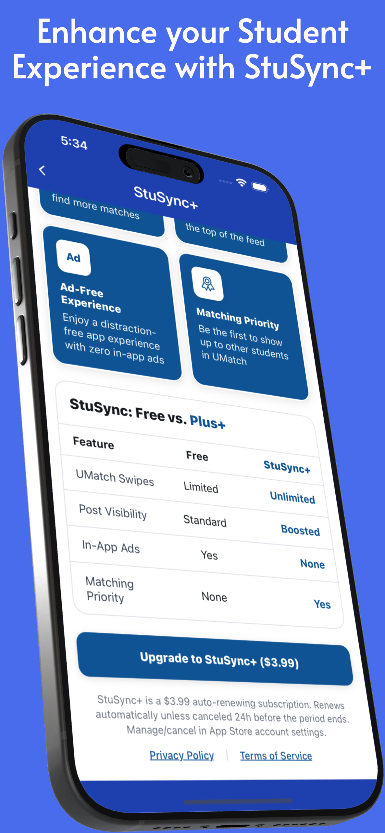 StuSync App Store preview